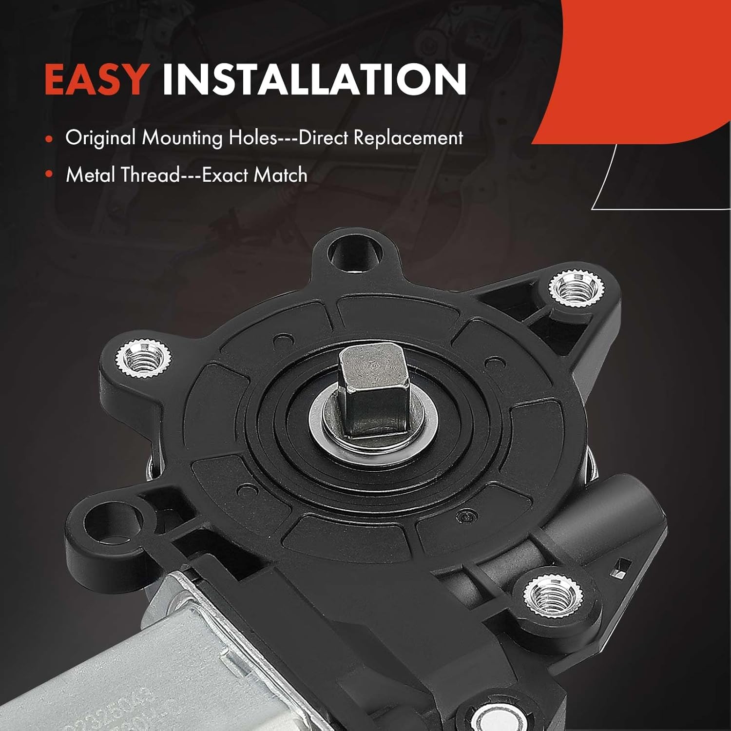 A-Premium Front Left Power Window Lift Motor Compatible with Nissan Altima 2002 2003 2004 2005 2006, Driver Side, with Anti-Clip Function, Replace# 827318J010