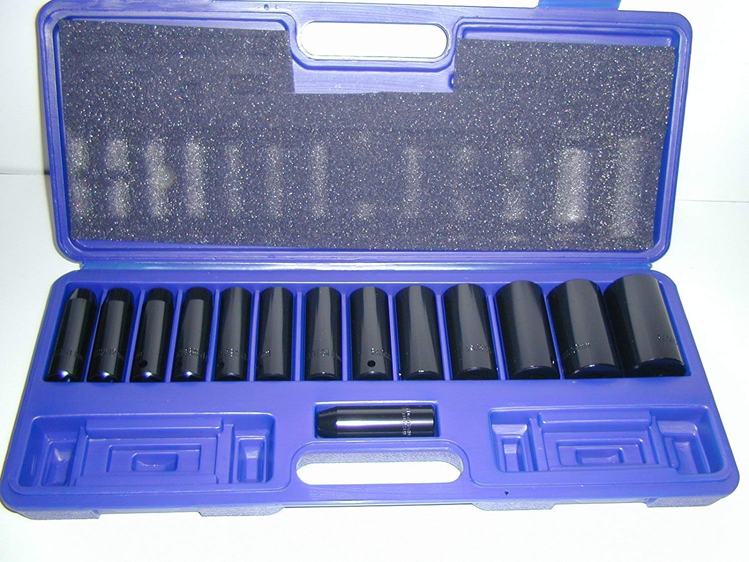 Toolzone 14Pc 1/2 "vaso de impacto profundo en carcasa de plástico