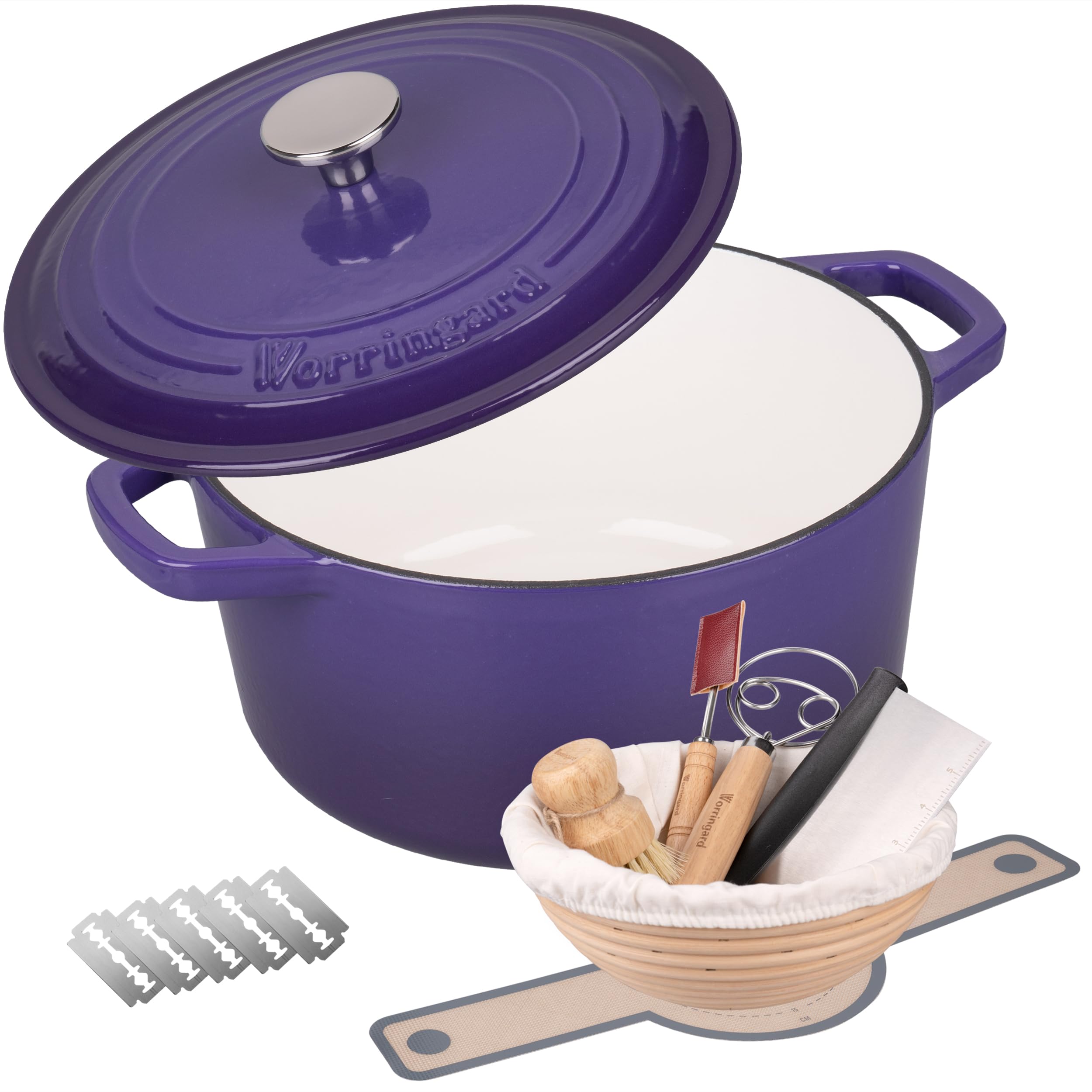 VORRINGARD 6QT Bread Oven Purple