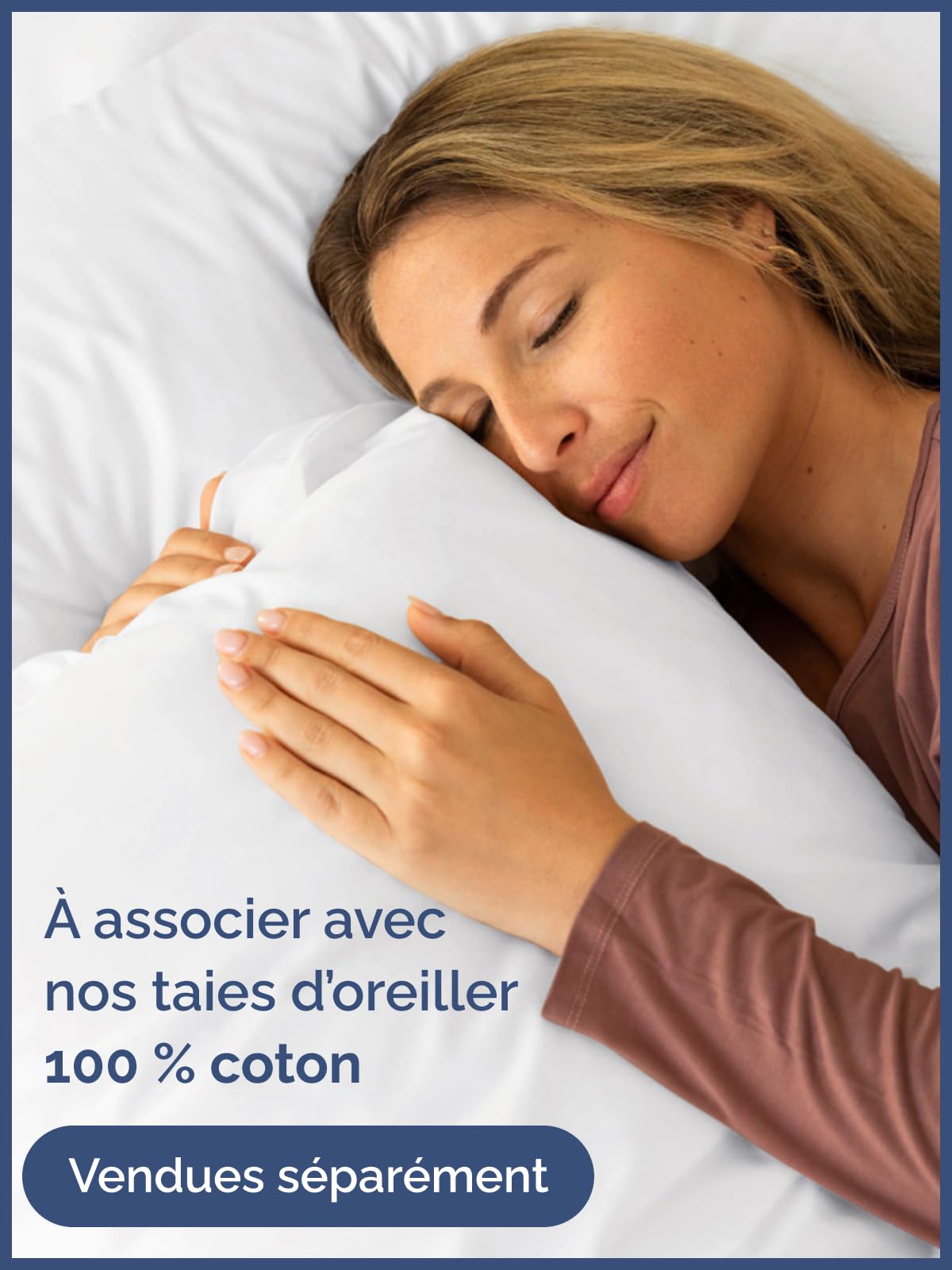 Drap Housse Grand Bonnet 160x200 - Coton Doux 400 Fils 40cm (16") - Blanc | Doux, Confortable, Élastique Intégral, Matelas Épais, Respirant, Infroissable, Qualité Hôtel, Hypoallergénique, OEKO-TEX