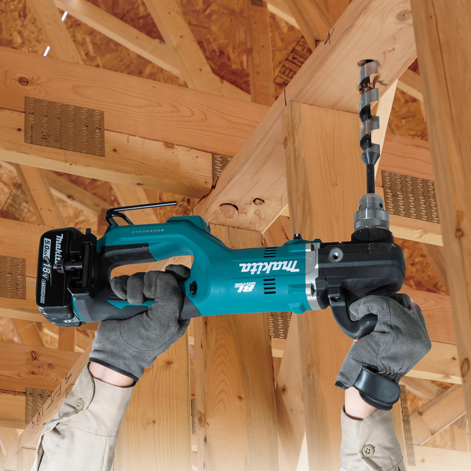 Makita DDA450ZK Akku-Winkelbohrmaschine 18V (ohne Akku, ohne Ladegerät)