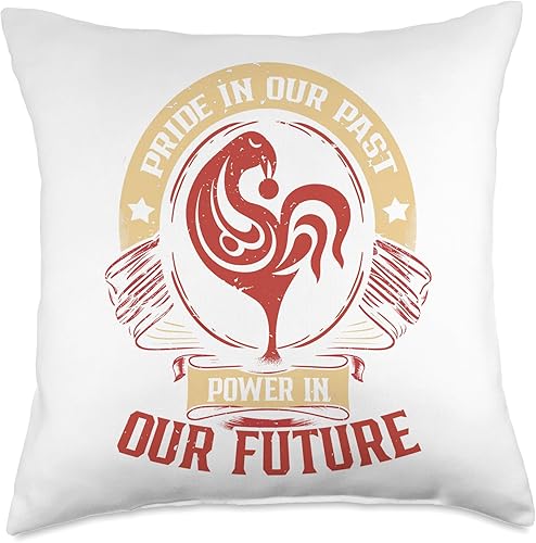 Miniatura 4 de African Pride Black History Gifts by NLTS Pride in Our Past Power in Our Future Black History Month Throw Pillow, 16x16, Multicolor