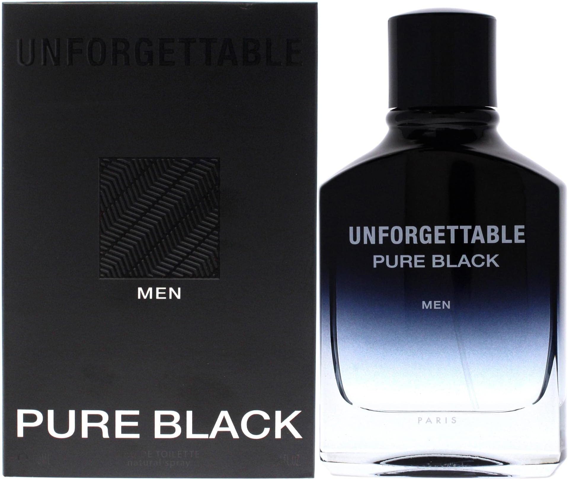 Glenn Perri Unforgettable Pure Black Men 3.4 oz EDT Spray