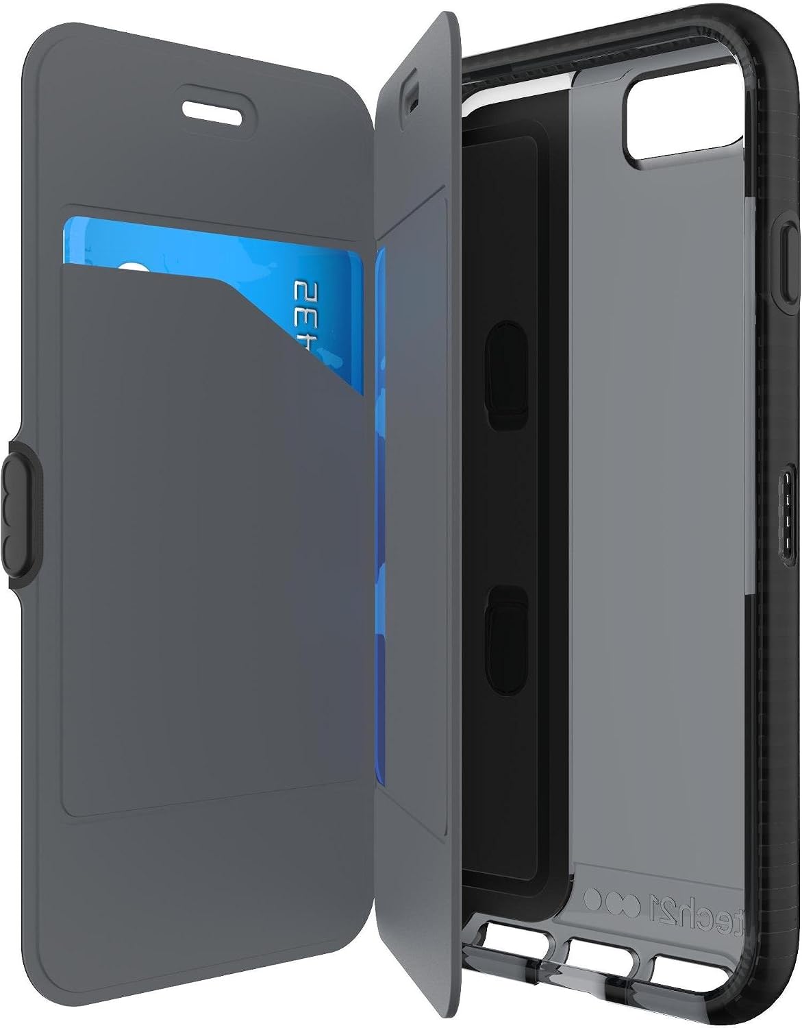 Tech21 Evo Wallet for iPhone 7 - Black