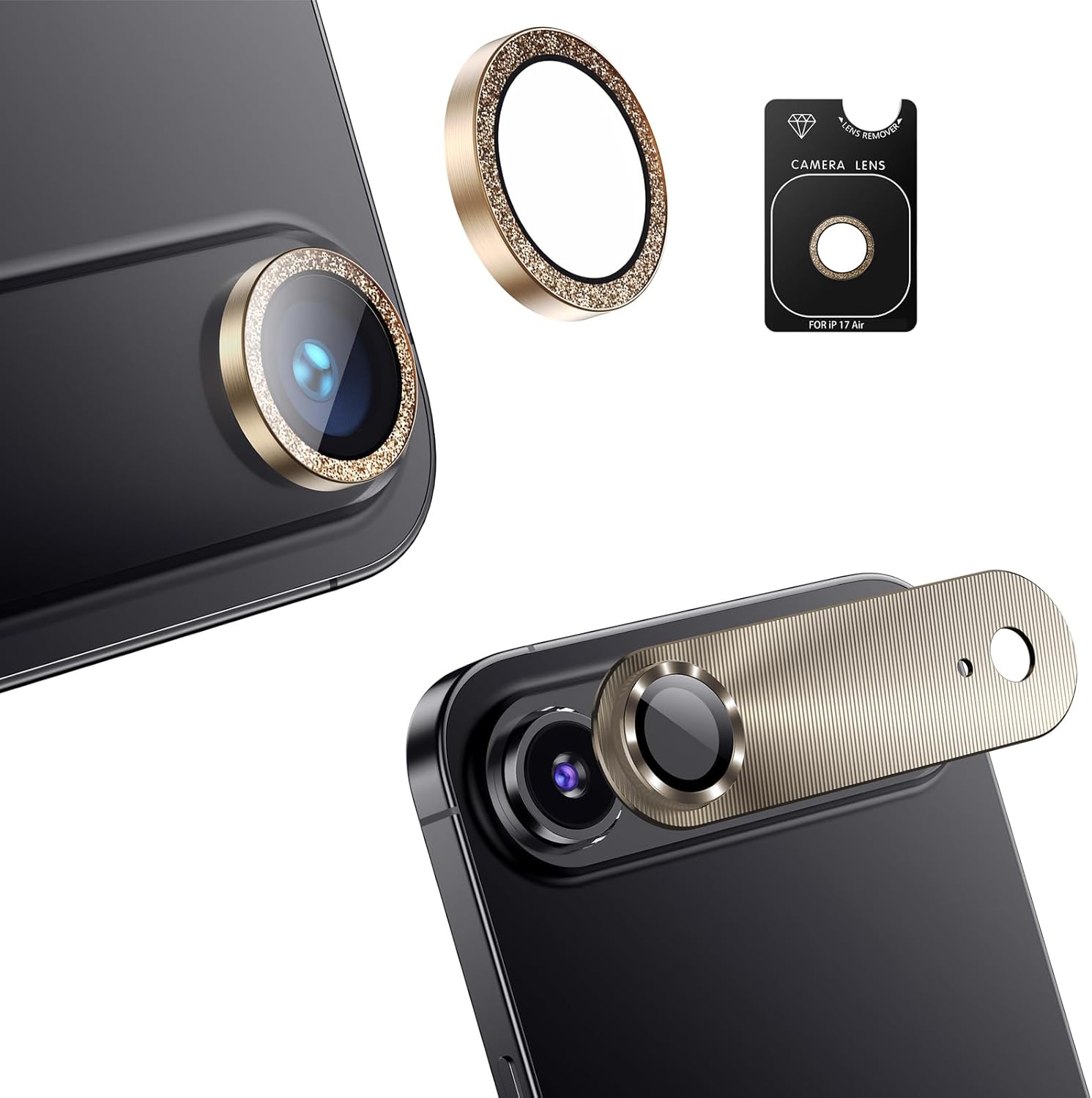 AFARER Camera Lens Protector for iPhone Air 17