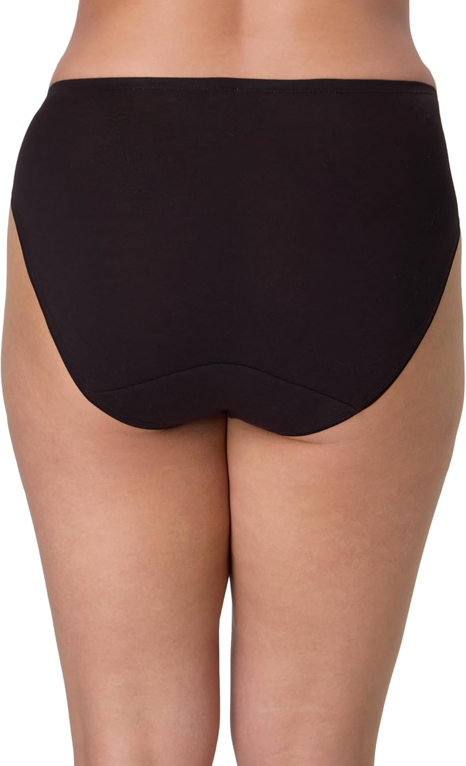 Bali womens Hi-cut Underwear Pack, Lux Cotton Essentials Hi-cut Underwear, Full Coverage Panties, Moisture-wicking, 3-pack - Image 2