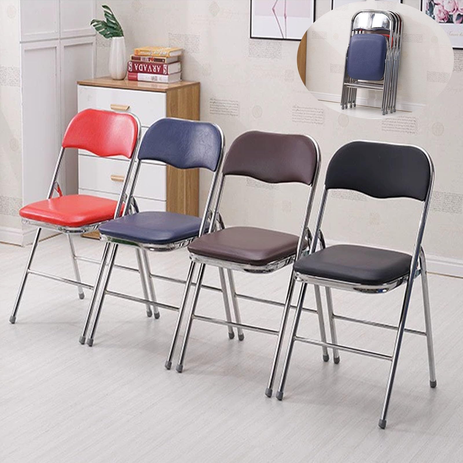 Sedie Pieghevoli Ikea Set Sedie Pieghevoli Imbottite, Colore