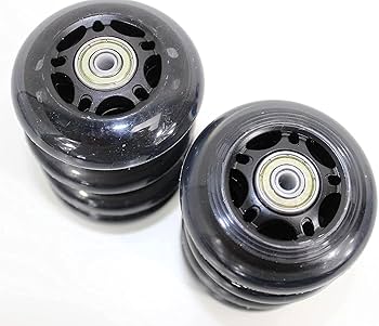 Amazon | 8 パック 76 mm / 80 mm インライン スケート用 82A
