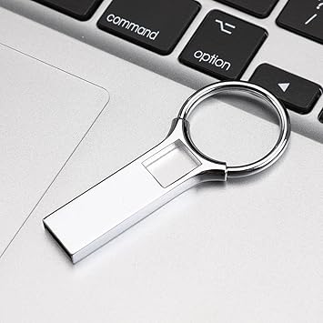 MAXBELL Silver Mini USB Flash Pen Drive Memory Thumb Stick U-Disk Data Storage 8G