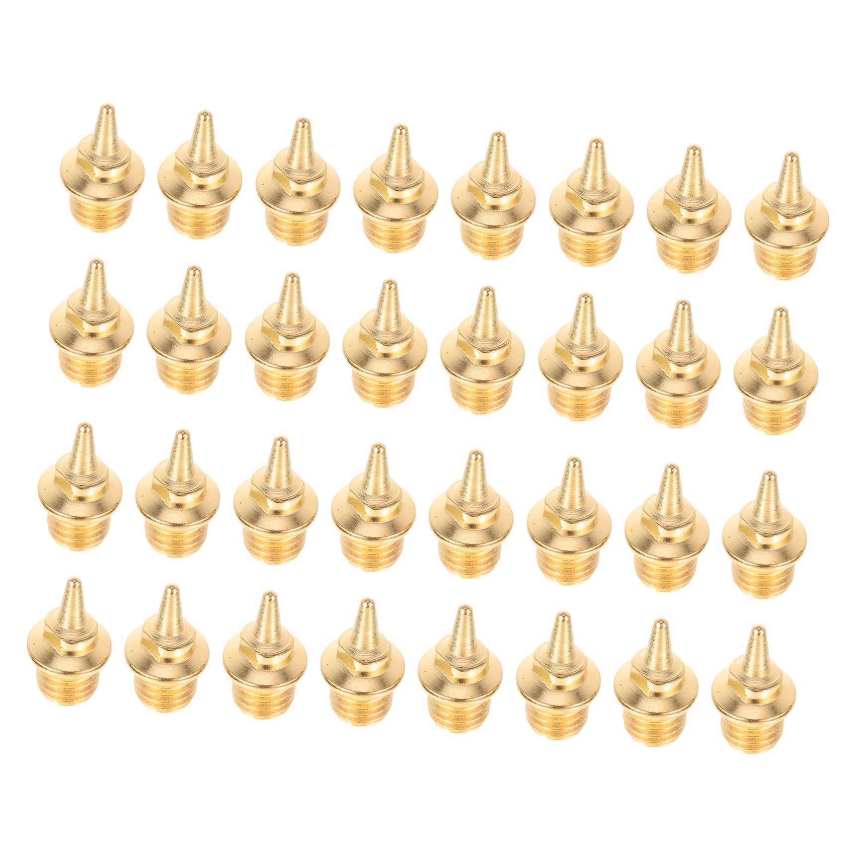 NAMOARLY 32pcs Shoes Nails Universal Size Metal Track Spikes Ground Spikes for Running