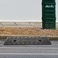 Vista 8 de Healifty Rampa de goma para silla de ruedas, rampa de umbral industrial, rampa para bordillos, rampas para bordillos, rampas de inclinación