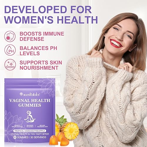 Miniatura 9 de Probióticos vaginales para mujeres, equilibrio de pH y cuidado femenino, suplemento de salud vaginal, apoyo saludable de olor vaginal y flora,