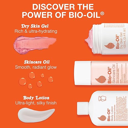 Miniatura 7 de Bio-Oil Loción corporal hidratante para piel seca hidratación ultraligera de alto contenido de aceite con aceite de jojoba aceite de rosa mosqueta