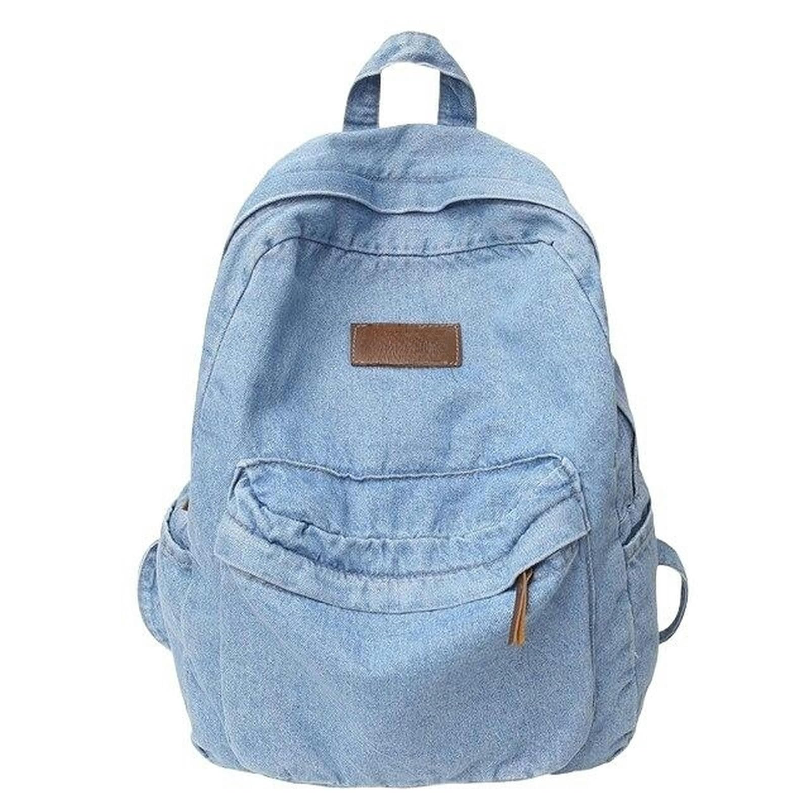 Sac à dos denim pour transporter vos grands classeurs sans effort - 8