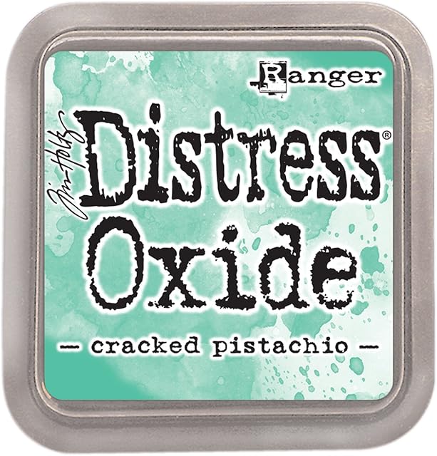 Ranger Tim Holtz RGRTDO.55891 -Distress Oxide Pad-Cracked Pistachio, Synthetic Material, Green, 7.6 x 7.6 x 1.9 cm