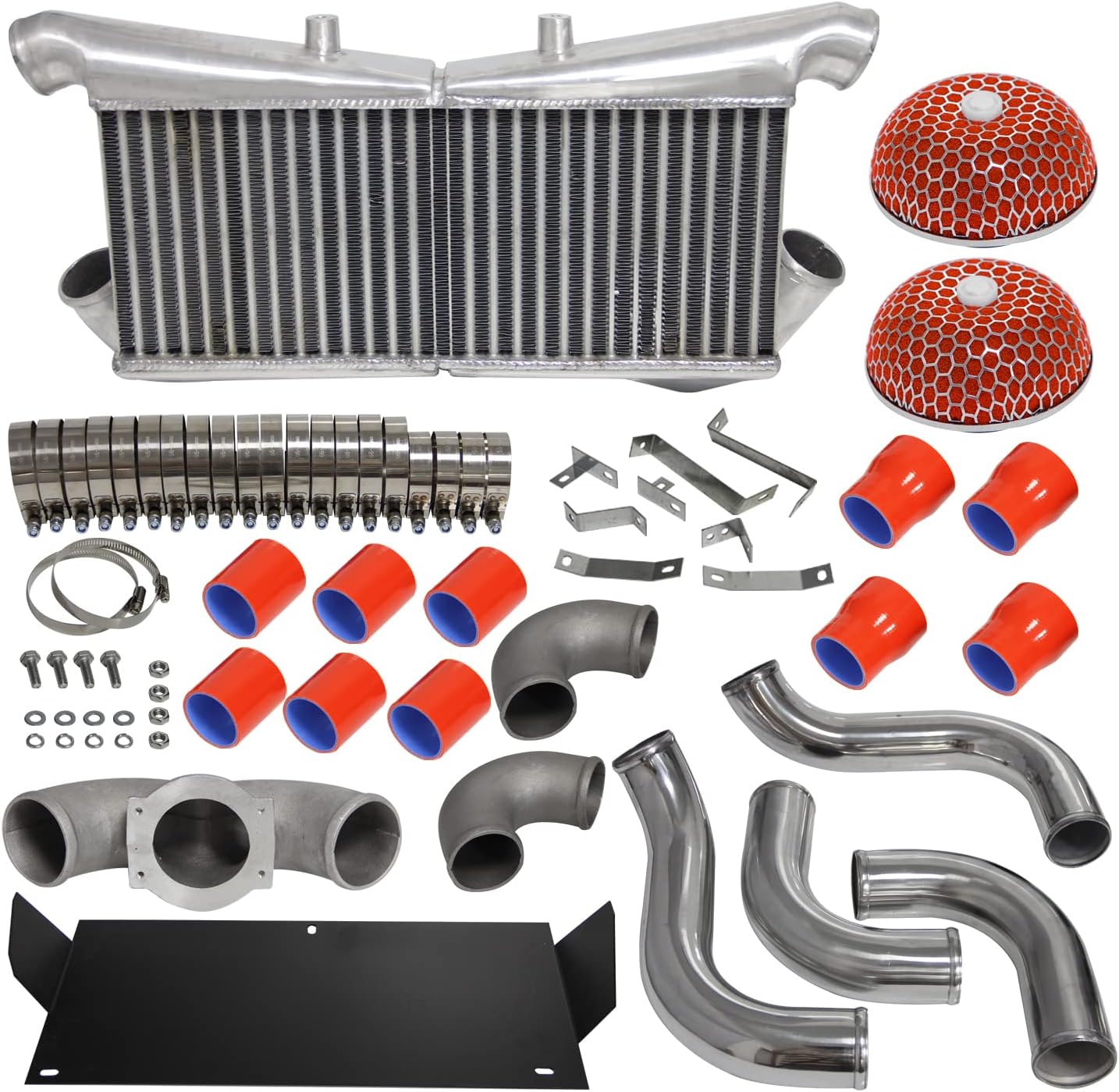 Intercooler Kit pipe kit fits for Nissan 300Zx Twin Turbo Fairlady Z32 Vg30Dett Red