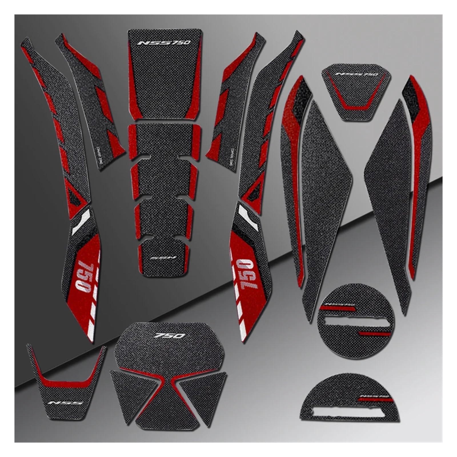 Motorcycle Gas Tank pad for Hond&a NSS 750 Forza FORZA750 NSS750 Motorcycle Decals Accessories Fuel Tank Decorative Protective Stickers