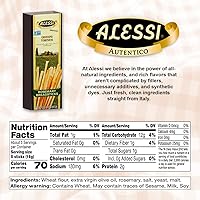 Vista 2 de Alessi Palitos de pan de romero, cero grasas trans, sin OMG, 3 onzas (paquete de 12)