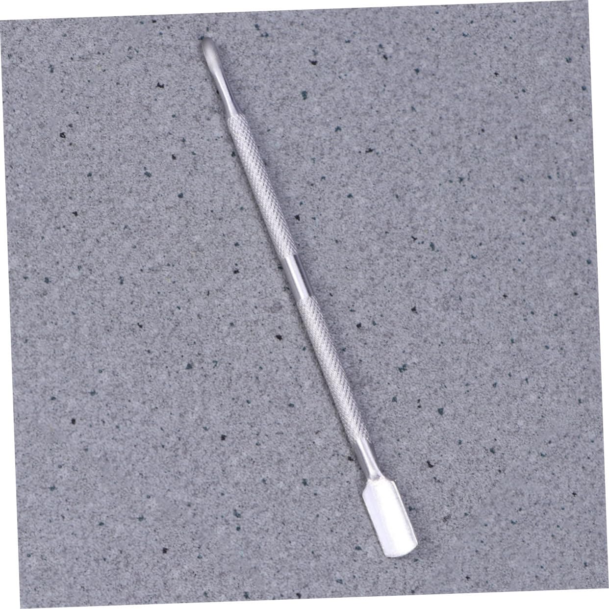 Stainless Steel Dual Sided Nail Cuticle Pusher for Dead Skin