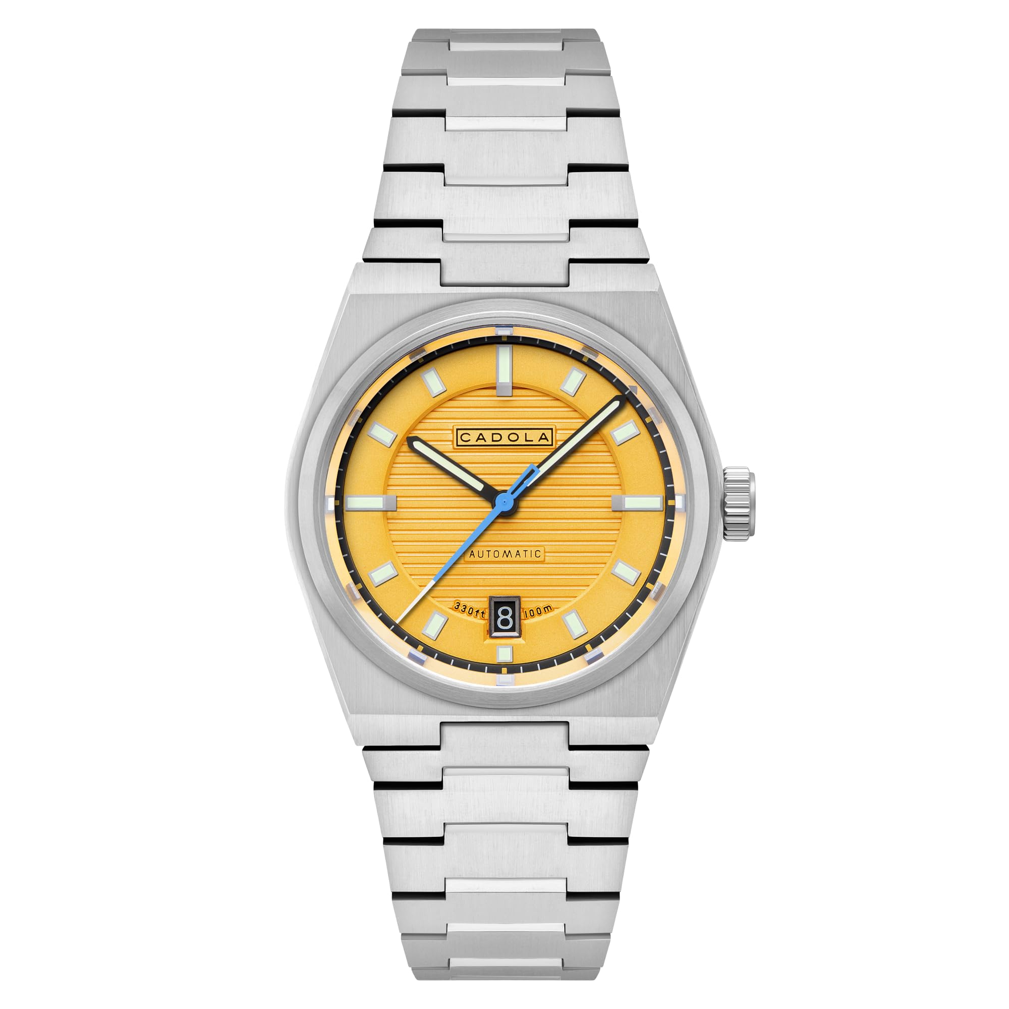 Cadola Lydden Hill CD-1056 - Orologio automatico da uomo, 41 mm, con cinturino in acciaio inossidabile massiccio