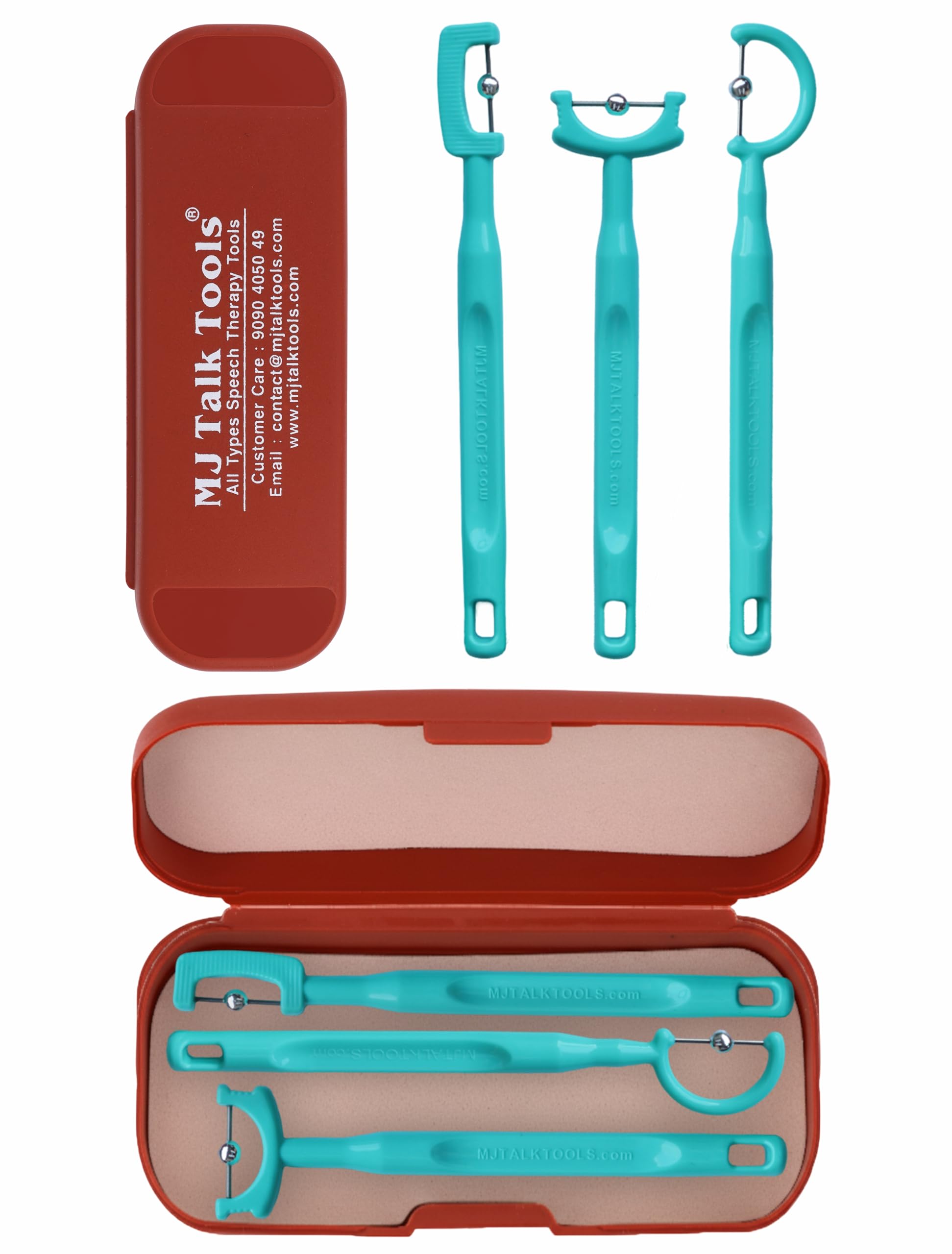 MJ Talk Tools Speech Kit, Sensory Integration Tools, Speech Tools, Feeding Tools, TT-LR, TT-UD Blue set-2-image-11