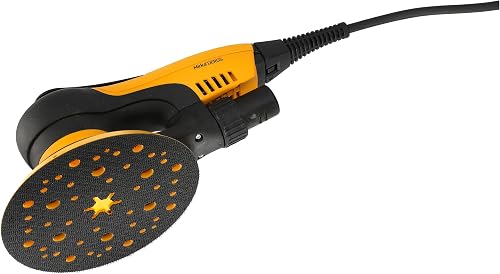 Mirka DEROS II 650 Orbital Sander with Suction for Velcro Sanding Discs Diameter 150 mm / 5 mm Eccentricity/Orbital Sander for Dustless Sanding of Wood, Plaster and Metal / MID6504044 - 3