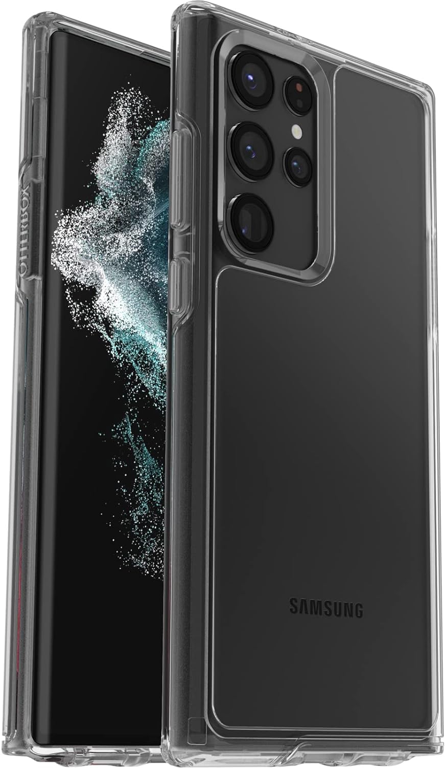 OtterBox 77-82094 for Samsung Galaxy S21 5G, Sleek Drop Proof Protective Clear Case, Symmetry Clear Series