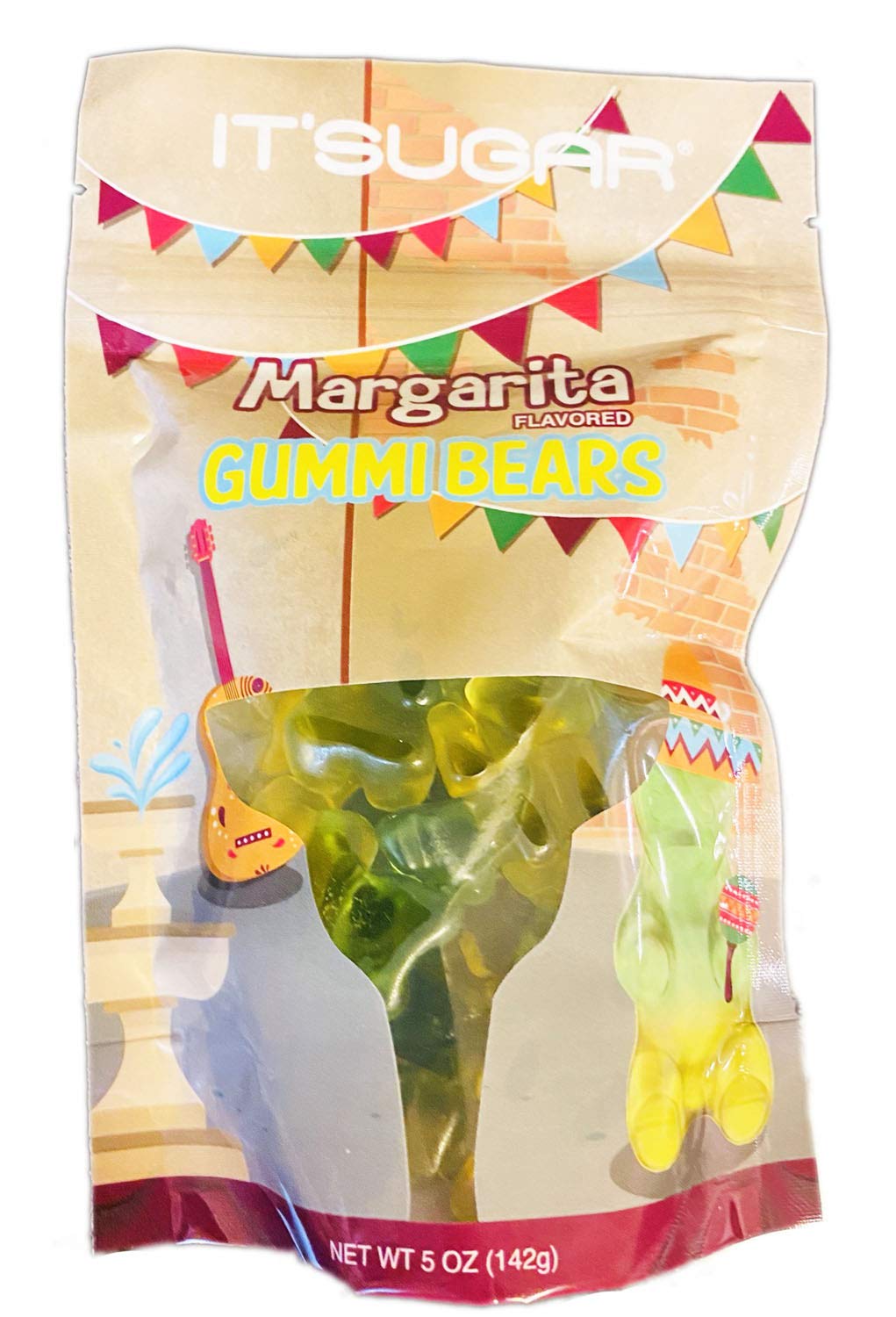 IT'SUGAR Margarita Gummy Bears 5 Oz! Margarita Flavored