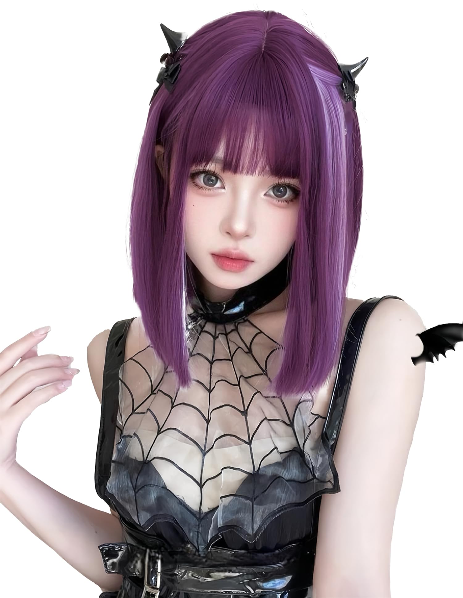 Amazon.co.jp: Limakaraウィッグ ボブ ショート インナーカラー