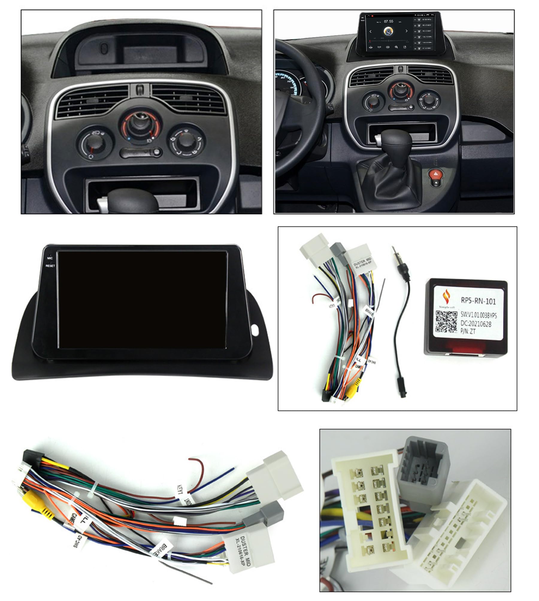 Amazon.com: ADMLZQQ Android 12.0 Car Radio for Renault kangoo 2015