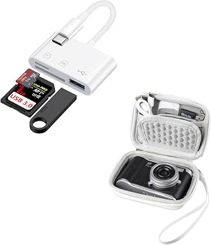USB C SD Card Reader and Digital Camera Case