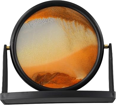 Replacement Quicksand painting Sand picture, 3D Sand Motion Art Sandcape Move sand frame Quicksand-painting green, Accessories(yellow)