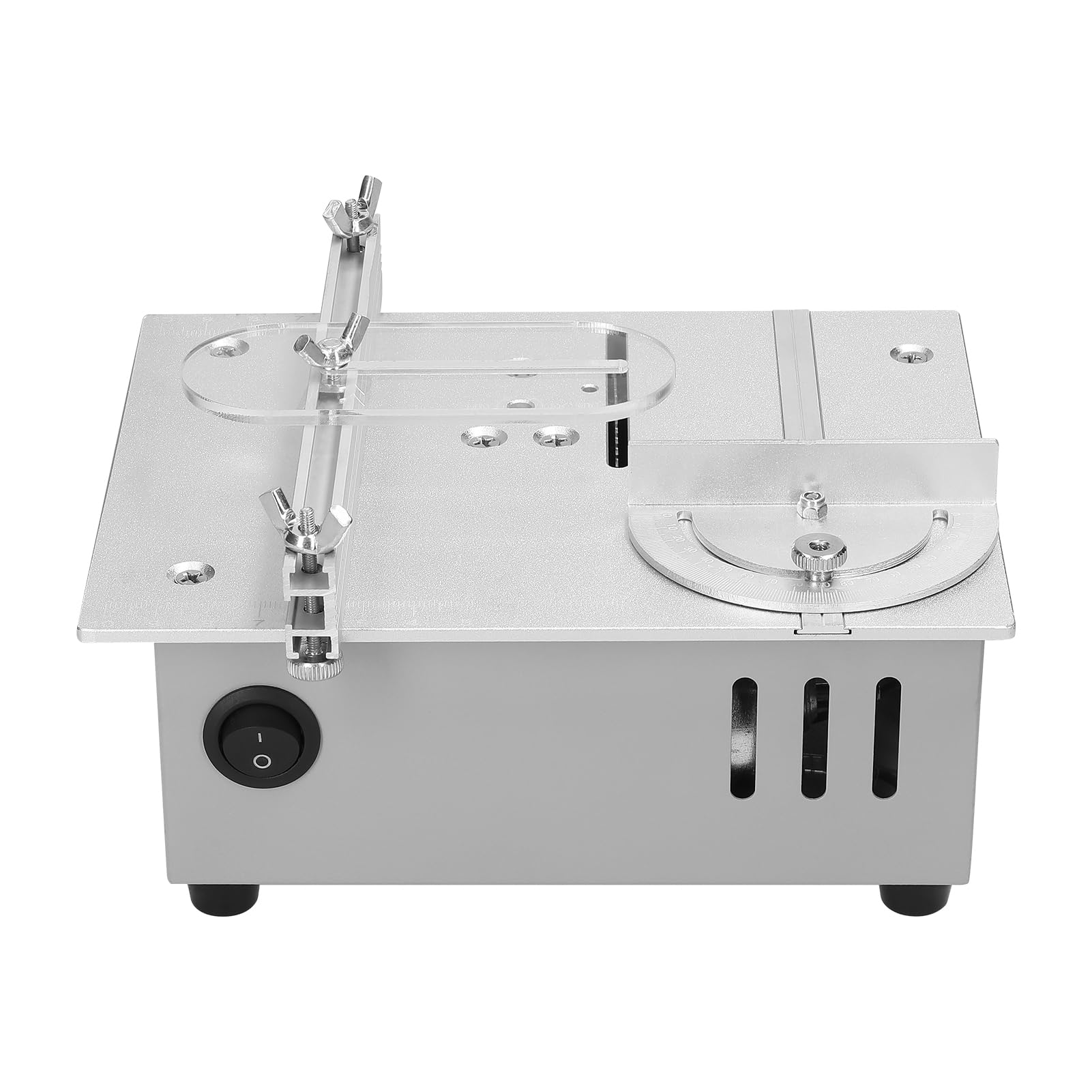 Multifunktionale Tischkreissäge, 96 W, elektrische Tischkreissägen, kleiner Haushalt, DIY-Sägeblatt, höhenverstellbar, Schneidwerkzeug, Holzbearbeitungsmaschine