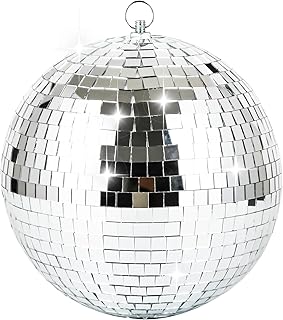 NuLink 8inch Disco Ball Decor Mirror Balls Hanging Disco for Party Decor...