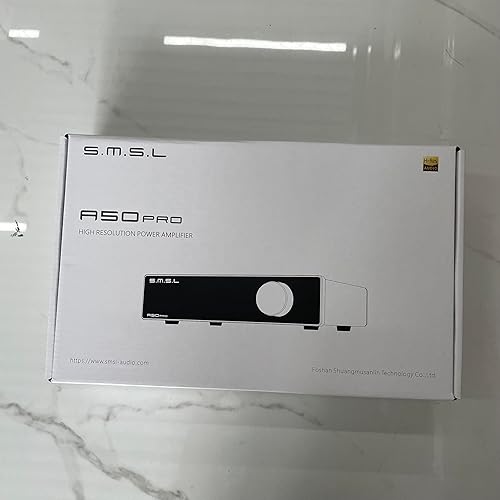 Miniatura 10 de S.M.S.L A50Pro, LPF y HPF, amplificador de audio de 2.1 canales, potencia de salida de graves de 100 W, amplificador de audio estéreo HiFi Bluetooth