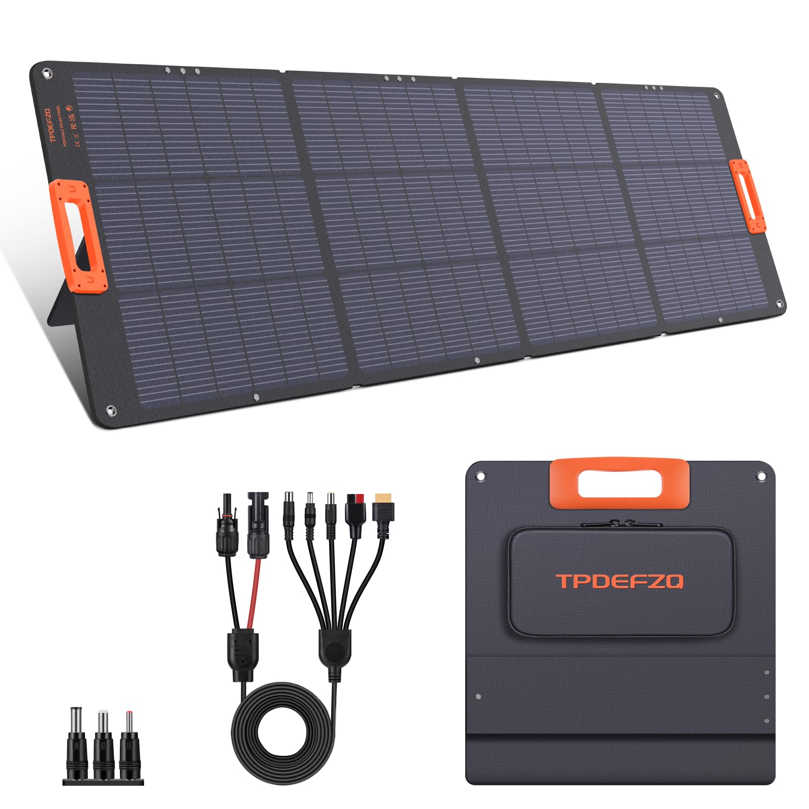 Amazon.com : TPDEFZQ 200W Portable Solar Panel Charger,Foldable