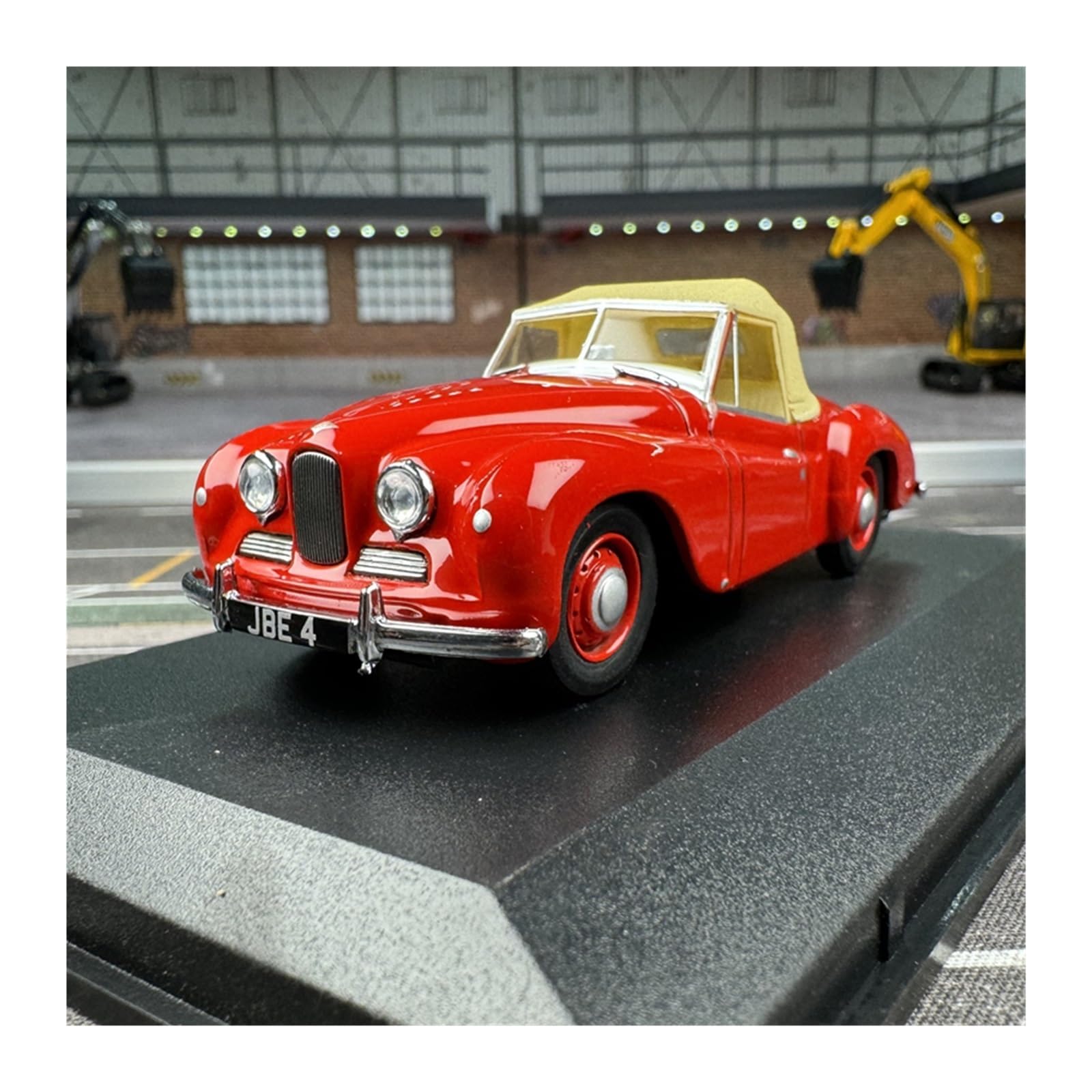 Metallo Scala Replica 1 43 Per Bradford Jowett Roadster 1950 Modello Di Auto In Lega Da Collezione Vintage Retro Rosso Hobby Veicoli Giochi Set