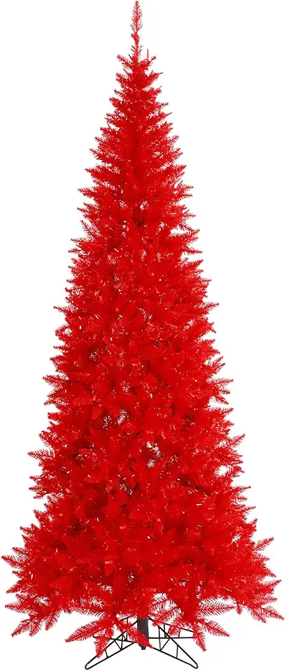 4.5ft Slim Red Fir Artificial Tree