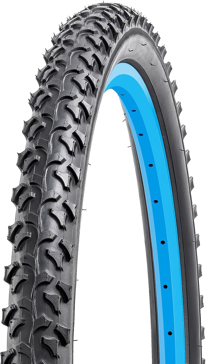 24x1.95 Bike Tire 24 inch Bicycle tire Suitable for 24 x 1.95 24x2.0 Off Road/Mountain Folding Replacement Bike Tire (Single)