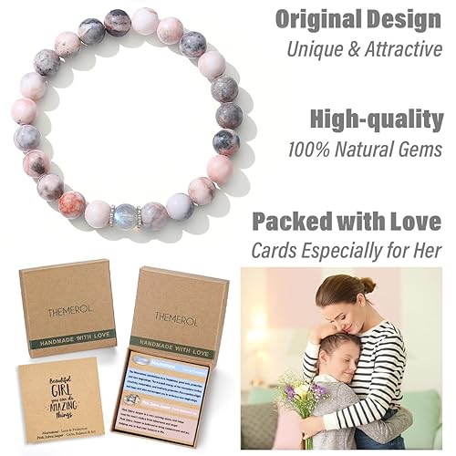 Miniatura 7 de 10 Year Old Girl Birthday Gifts Charm Beaded Bracelets for Teen Girls Confirmation Gifts for Teenage Girls Gifts Ideas First Communion Daughter Gift