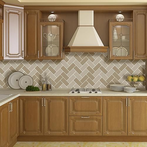 Protector contra salpicaduras de espiga para despegar y pegar, mezcla brillante y mate de aluminio para cocina, azulejos adhesivos de pared para