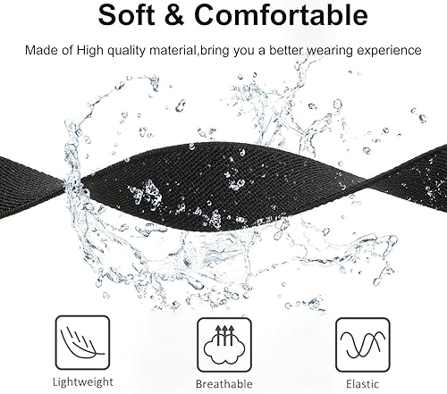 Miniatura 3 de Lzwldan Paquete de 8 correas elásticas de nailon de 0.866 in y 0.787 in compatibles con Samsung Galaxy Watch 5Galaxy Watch 4 Band 1.575 in 1.732