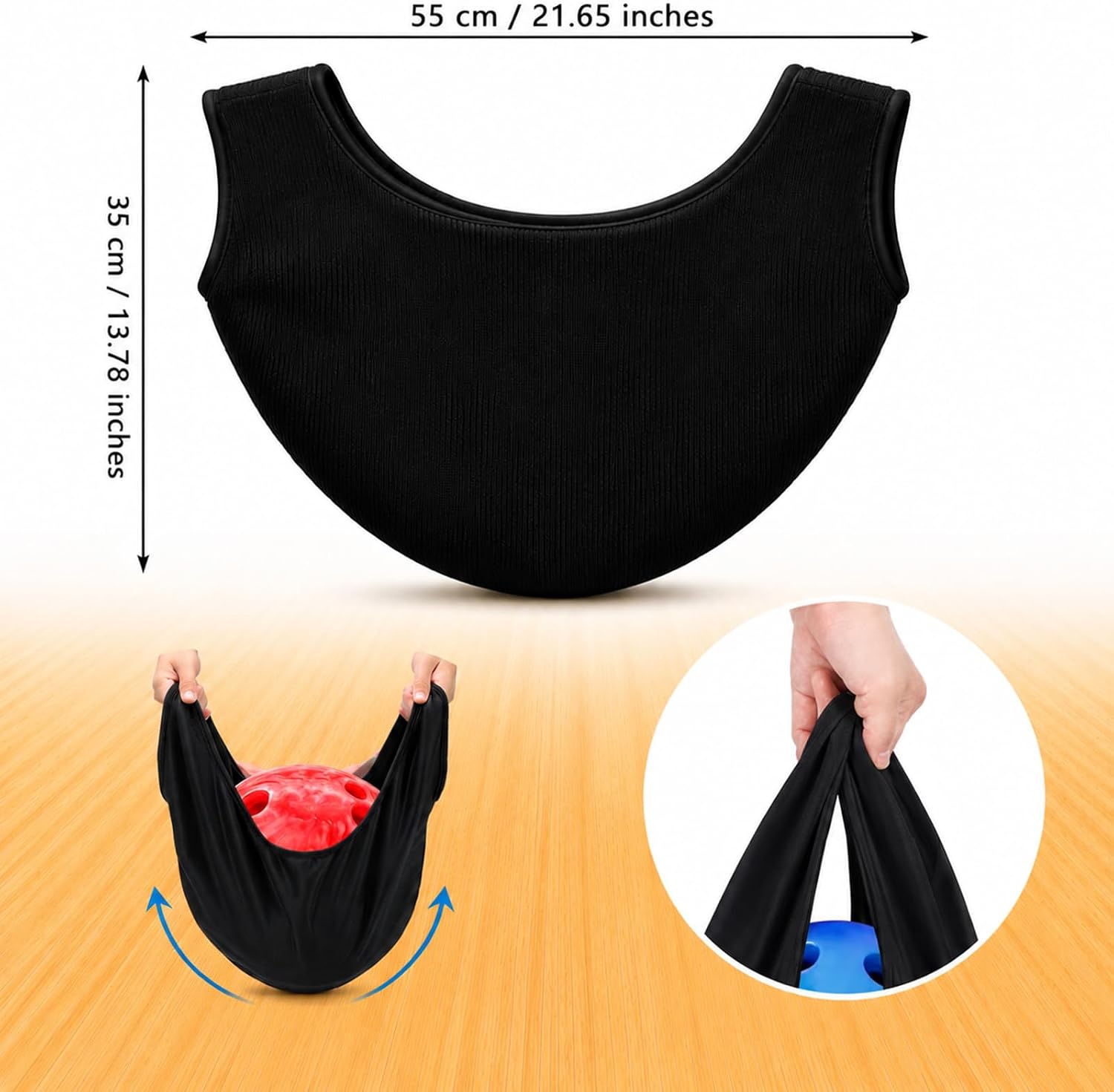 Bowling Accessories Set,Bowling Ball Spinner,Bowling Shammy See-Saw Towel