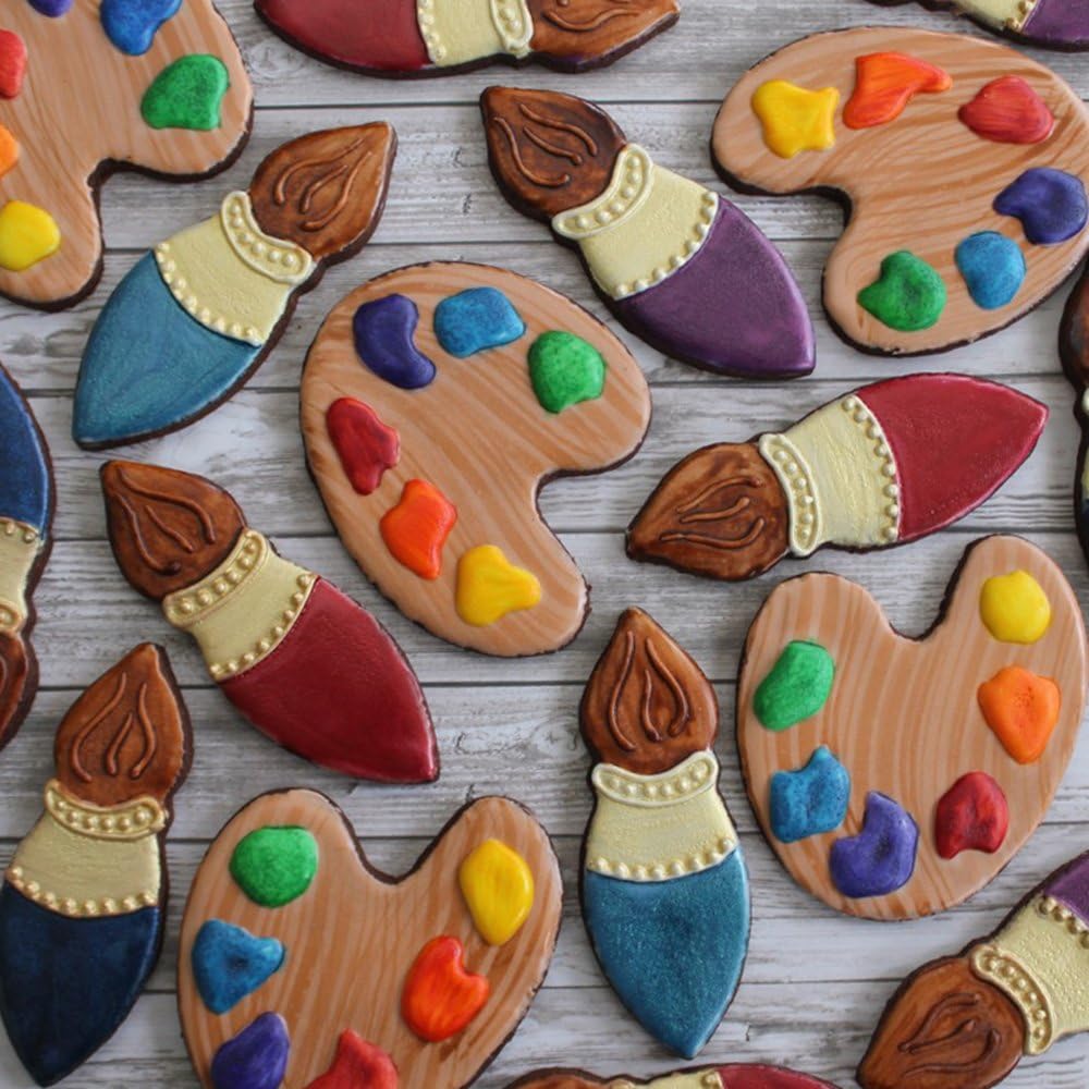 Ann Clark Paint Palette Cookie Cutter, 3-1/2" Made in USA
