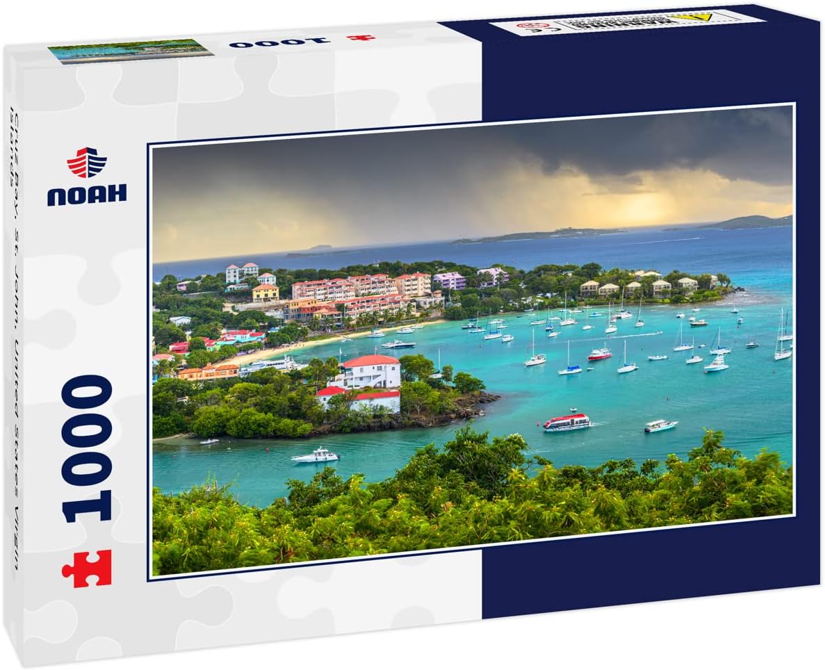 Noah Jigsaw Puzzle Cruz Bay, St. John, United States Virgin Islands 1000 Pieces