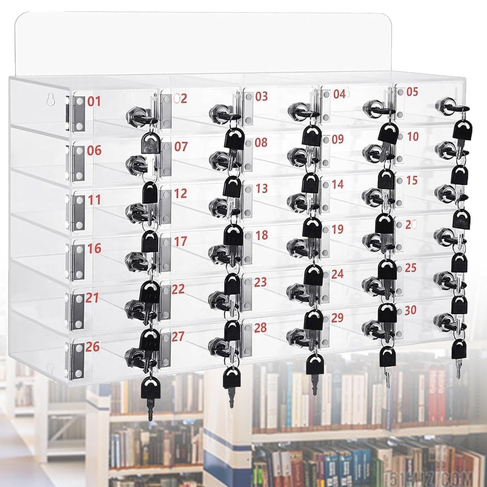 Organizador de teléfonos móviles de pared para aulas y oficinas productivas