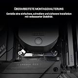 Lian Li HydroShift II LCD-S 360CL All In One CPU Cooler – 360mm Radiator, 3.4” IPS LCD Display, Integrated Tube Cabling, Magnetic Mount Design, Three UNI FAN CL Wireless RGB Fans - Black - 4