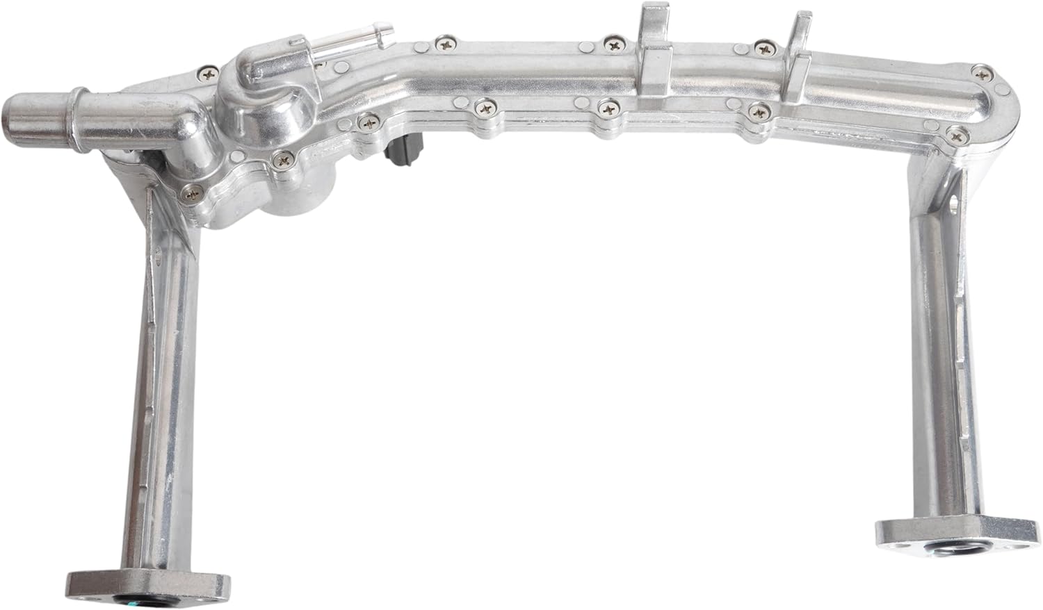 Engine Coolant Water Outlet Heater Pipe Compatible with Land Rover 2014-2020,Compatible with Jaguar 2013-2020 3.0L Supercharger,OE LR122710 AJ814053