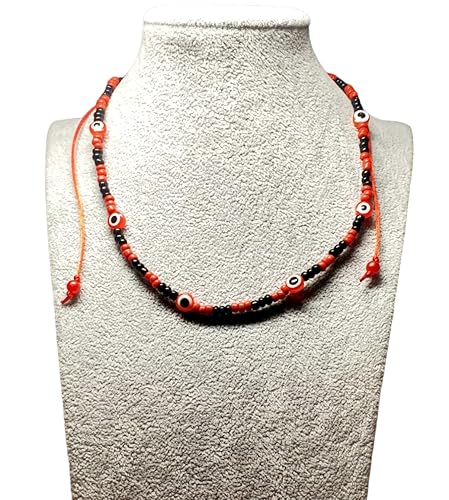 Miniatura 3 de Evil Eye Orisha Iyawo Babalawo Santeria Necklace Eleke Collar Unisex (Yemaya)