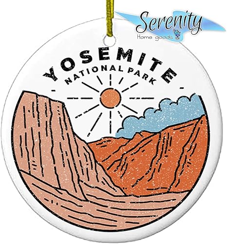 Vista 12 de Adorno navideño del Parque Nacional Shenandoah Montaña de trapo viejo Adornos de parques coleccionables NPS Montañas Virginia Blue Ridge